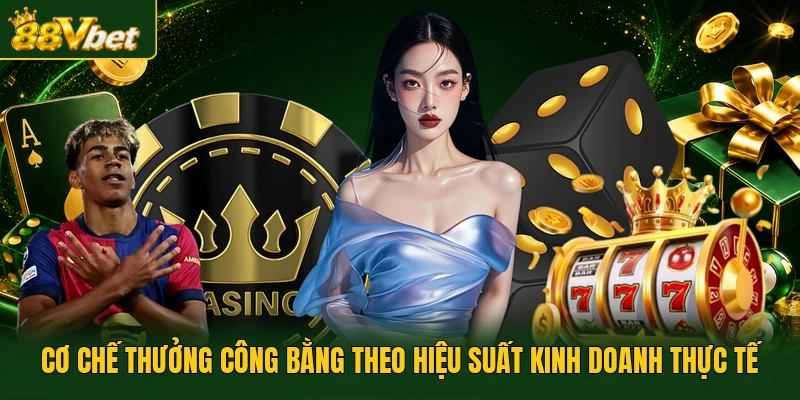 Cơ chế thưởng công bằng theo hiệu suất kinh doanh thực tế