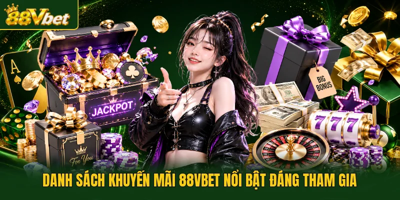 Danh sách khuyến mãi 88VBET nổi bật đáng tham gia