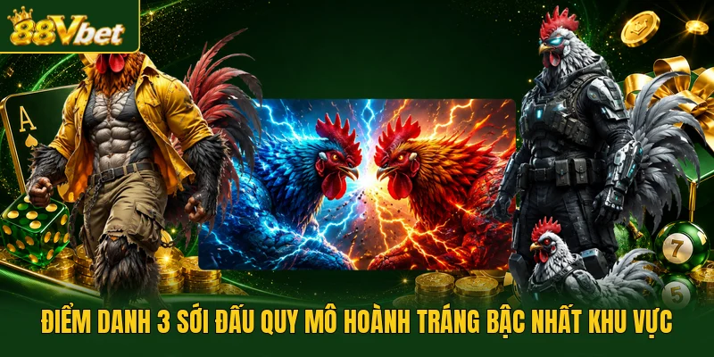 Điểm danh 3 sới đấu quy mô hoành tráng bậc nhất khu vực.\