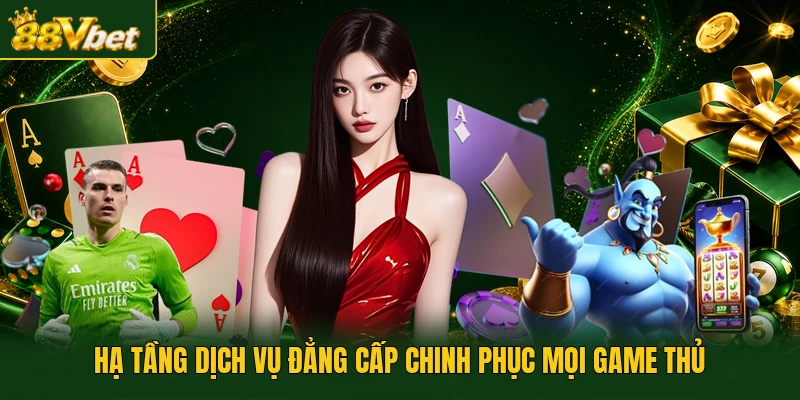 Hạ tầng dịch vụ đẳng cấp chinh phục mọi game thủ