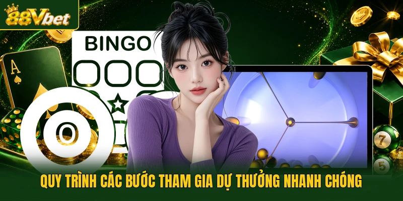 Quy trình các bước tham gia dự thưởng nhanh chóng